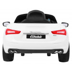 Elektrické autíčko Maserati Ghibli - biele